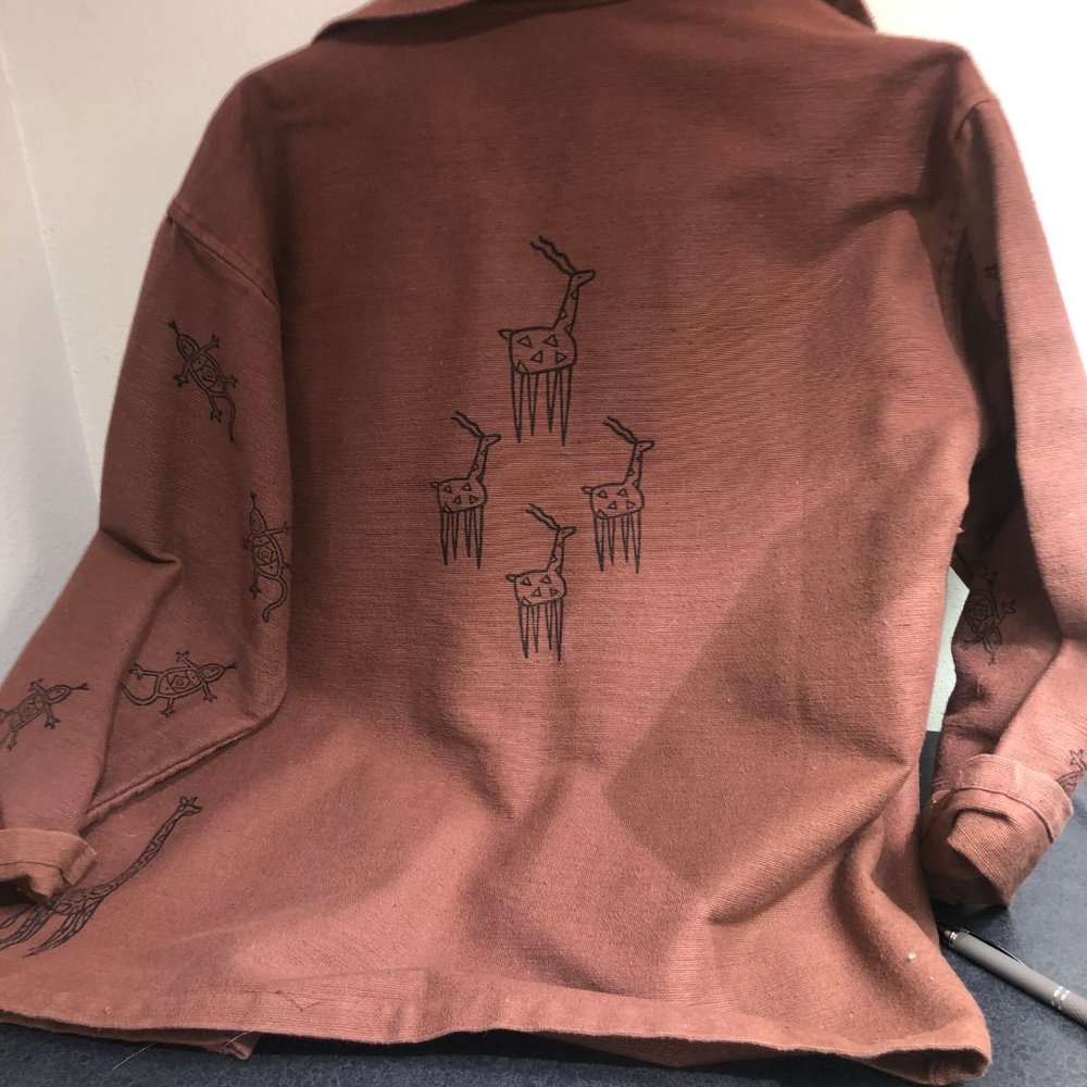 Giraffe jacket - Picture 2 of 3
